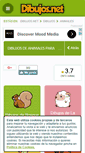 Mobile Screenshot of animales.dibujos.net