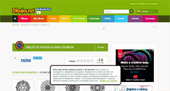 Desktop Screenshot of mandalas.dibujos.net