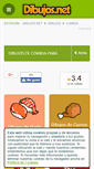 Mobile Screenshot of comida.dibujos.net