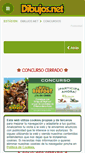 Mobile Screenshot of concursos.dibujos.net